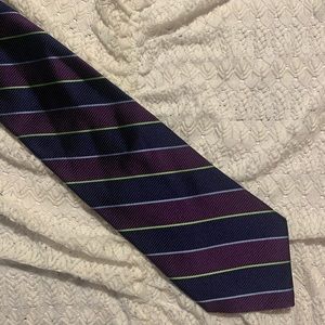 Purple Striped Brooks Brother Tie Necktie